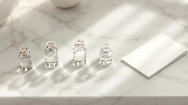 生理周期に合わせたおりものの変化を示すグラフ風イラスト。卵胞期・排卵期・黄体期・月経期の4フェーズ