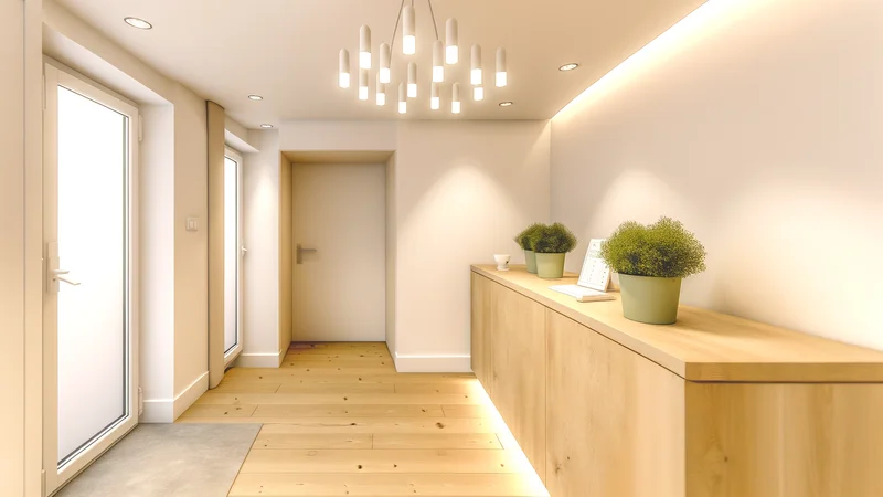 明るく温かみのあるクリニックの待合室