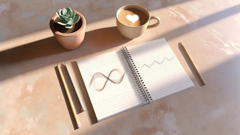 人体の内分泌系を示したシンプルなイラスト。脳・卵巣・甲状腺の位置関係をやわらかいタッチで描いたもの