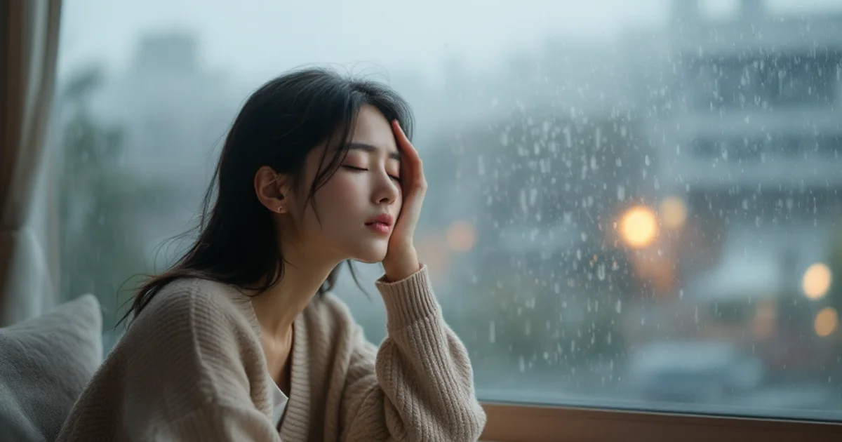 低気圧で頭痛が起こるのはなぜ？女性に多い「気象病」の原因と今日からできる対処法