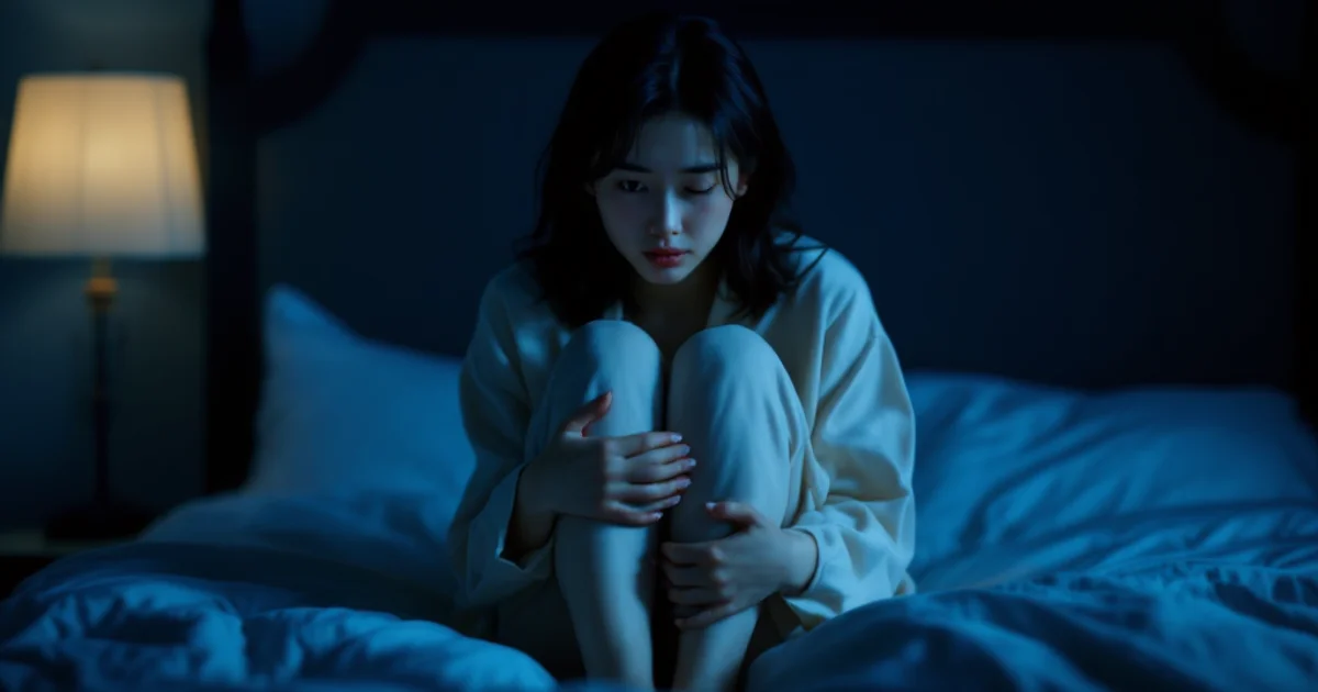 脚がむずむずして眠れない｜むずむず脚症候群の見分け方と、今夜できること