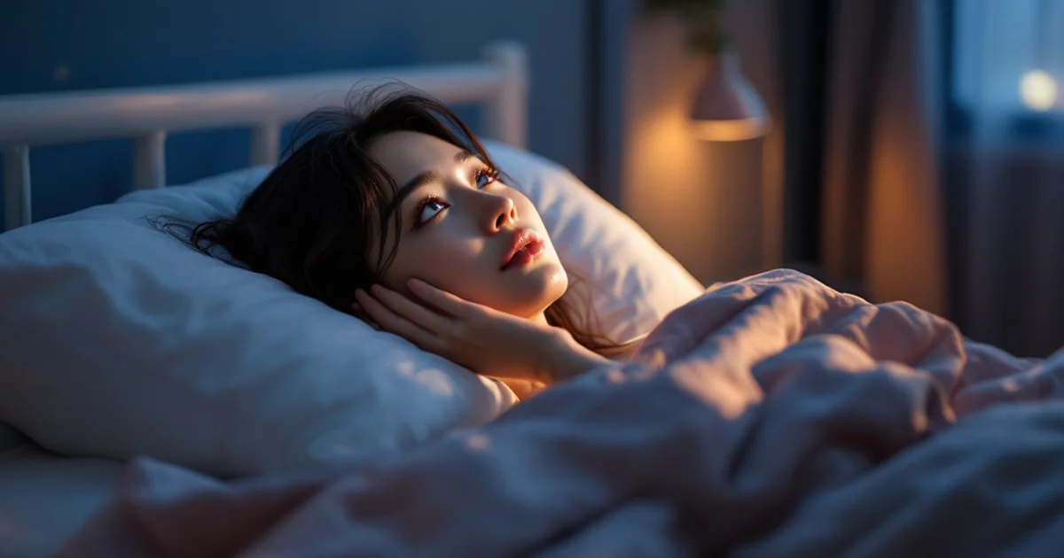 眠れない夜が続くのはなぜ？女性の不眠の原因と今すぐできる対処法